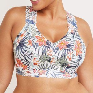 Cacique All-Over Lace Racerback Bralette